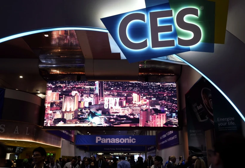 Quang cảnh CES 2024 ở Las Vegas (Mỹ), ngày 11/1/2024. (Ảnh: THX/TTXVN)