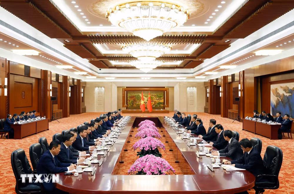 Tăng cường hợp t&aacute;c hữu nghị giữa Quốc hội Việt Nam v&agrave; Nh&acirc;n đại to&agrave;n quốc Trung Quốc- Ảnh 2.