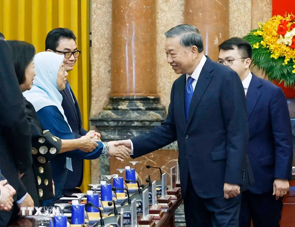 Phát biểu của Tổng Bí thư, Chủ tịch nước tại cuộc tiếp các Trưởng đoàn tham dự Diễn đàn Tương lai ASEAN 2026- Ảnh 1.