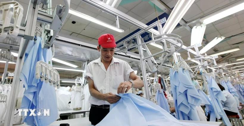 Tình hình đăng ký doanh nghiệp mới cũng như các doanh nghiệp quay trở lại hoạt động trong những tháng gần đây là rất tích cực. (Ảnh: Đỗ Phương Anh/TTXVN) 