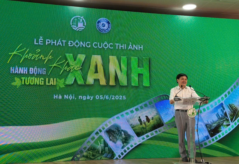 Ông Nguyễn Trung Thắng, Phó Viện trưởng Viện Chiến lược, Chính sách nông nghiệp và môi trường, phát biểu tại sự kiện.