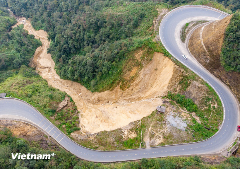 Cần triển khai sớm các đề án trượt lở đất đá ở các xã trọng điểm tại các tỉnh khu vực miền núi và trung du. (Ảnh: Hoài Nam/Vietnam+)