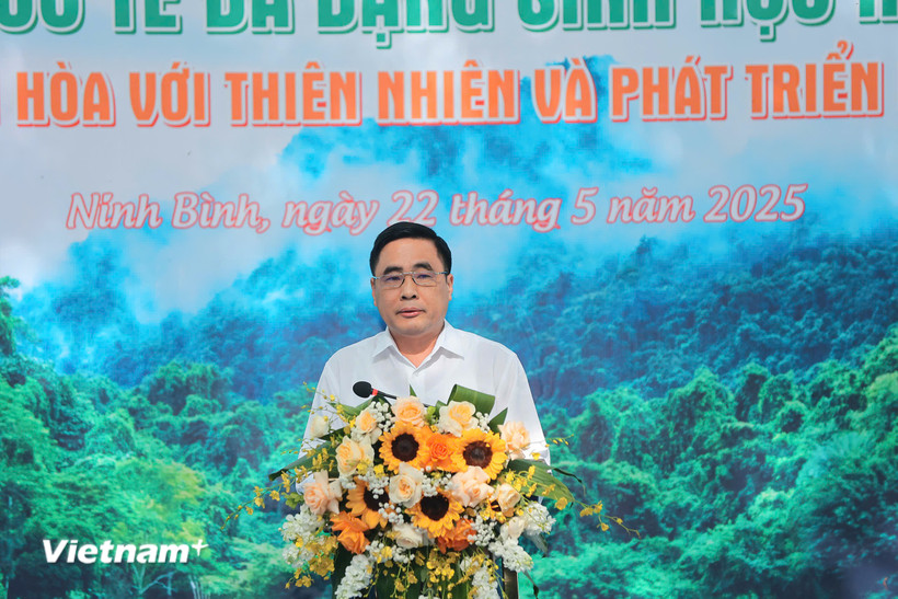 Thứ trưởng Bộ Nông nghiệp và Môi trường Nguyễn Quốc Trị. (Ảnh: Hoài Nam/Vietnam+)