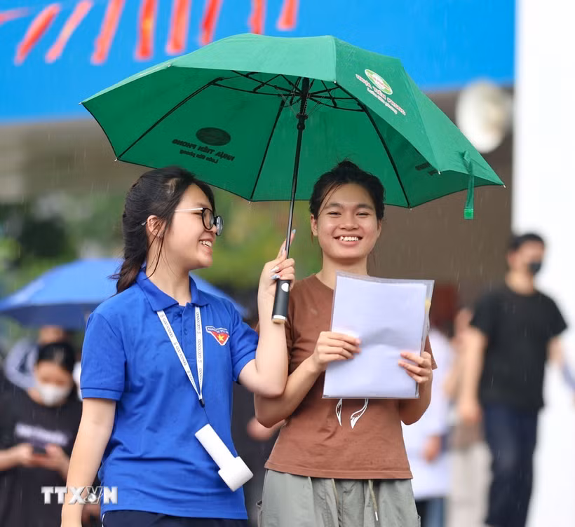 Trong dịp Thi tốt nghiệp Trung học Phổ thông năm 2026, dự báo nhiều khu vực trên cả nước phổ biến ngày nắng, chiều tối và đêm mưa dông. (Ảnh minh họa. Nguồn ảnh: TTXVN)