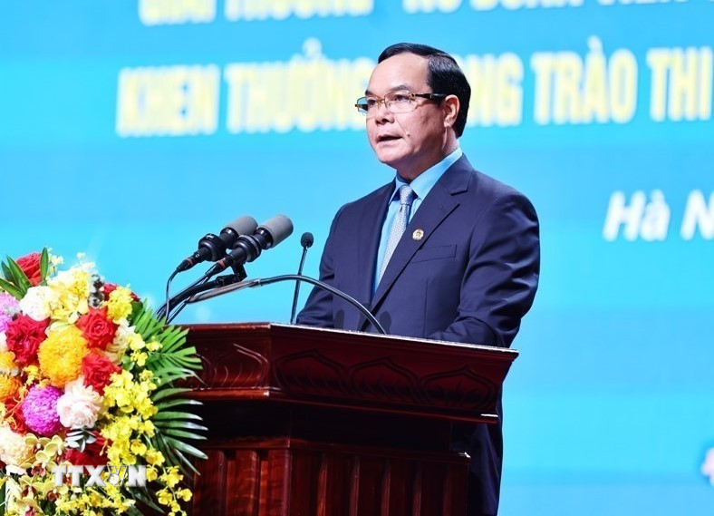 Ông Nguyễn Đình Khang giữ chức Thứ trưởng thường trực Bộ Dân tộc và Tôn giáo. (Ảnh: Minh Đức/TTXVN)