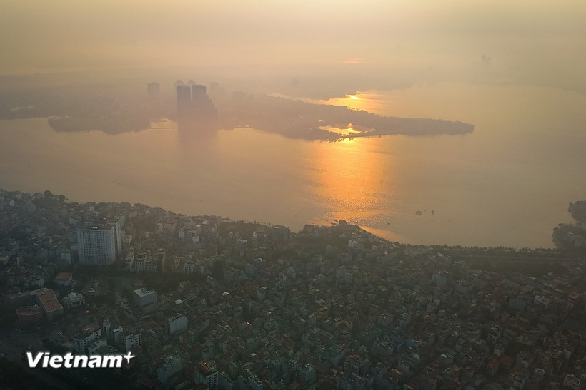 Ô nhiễm không khí. (Ảnh: Hoài Nam/Vietnam+)