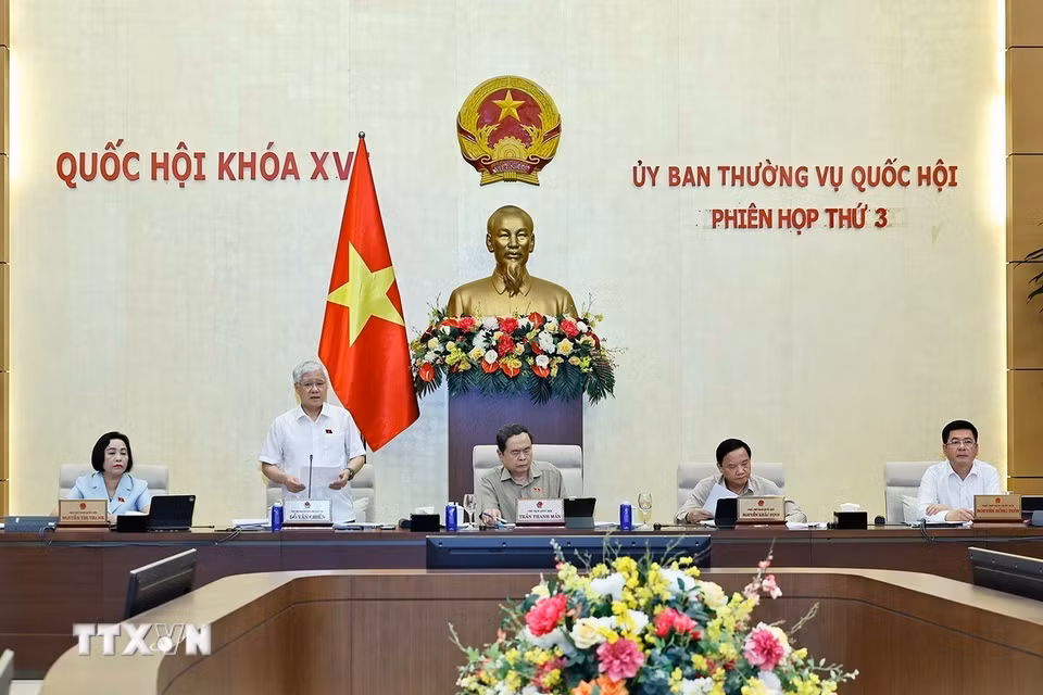 Phó Chủ tịch Thường trực Bet88app còn khuyến mãi Đỗ Văn Chiến phát biểu. (Ảnh: Doãn Tấn/TTXVN)