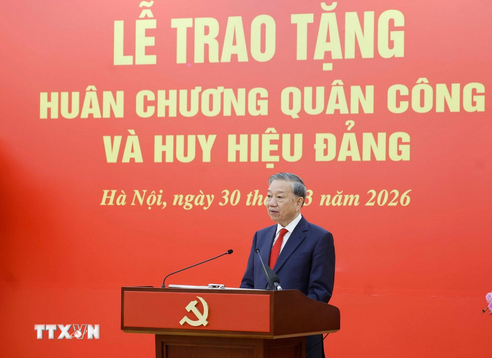 Bet8801234.com cá cược độc quyền Tô Lâm phát biểu. (Ảnh: Thống Nhất/TTXVN)