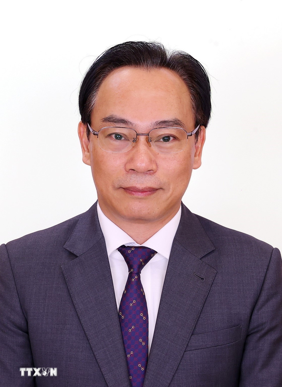 Đồng chí Hoàng Minh Sơn, Bí thư Đảng ủy, Giám đốc Đại học Quốc gia Hà Nội. (Ảnh: TTXVN)