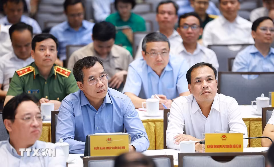 Các đại biểu tham dự Phiên họp chuyên đề về thúc đẩy phát triển khoa học, công nghệ, đổi mới sáng tạo. (Ảnh: Dương Giang/TTXVN)