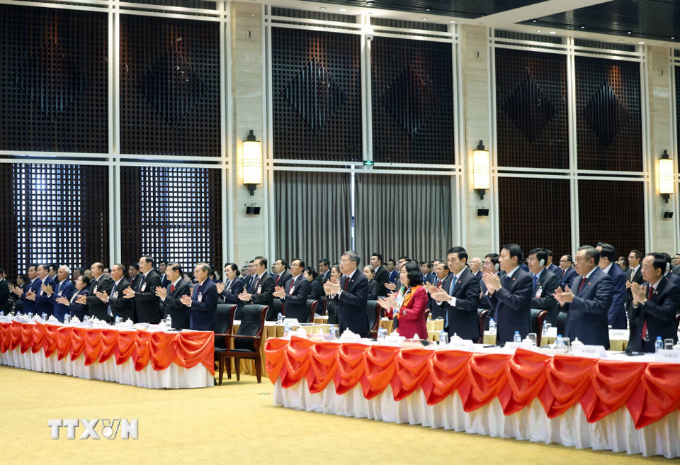 Các đại biểu dự Hội nghị. (Ảnh: Thống Nhất/TTXVN)