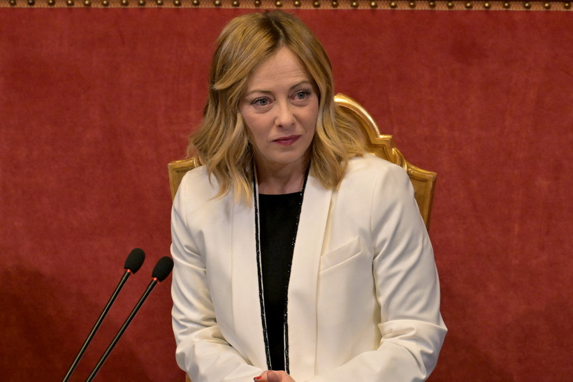 Thủ tướng Italy Giorgia Meloni. (Ảnh: AFP/TTXVN)