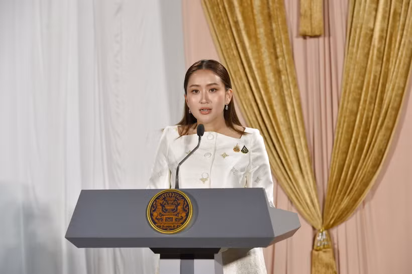 Thủ tướng Thái Lan Paetongtarn Shinawatra. (Ảnh: THX/TTXVN)