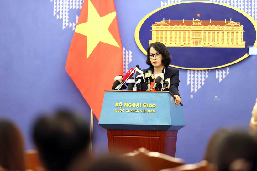 【写真】ファム・トゥ・ハン外務省報道官（ベトナム通信社）