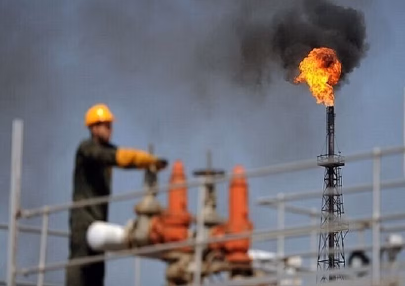 Cơ sở lọc dầu của Iran trên đảo Khark. (Ảnh: IRNA/TTXVN)