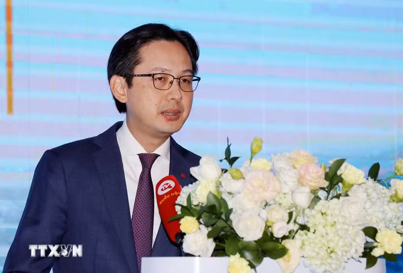 Thứ trưởng Bộ Ngoại giao Đỗ Hùng Việt. (Ảnh: Văn Đức/TTXVN)