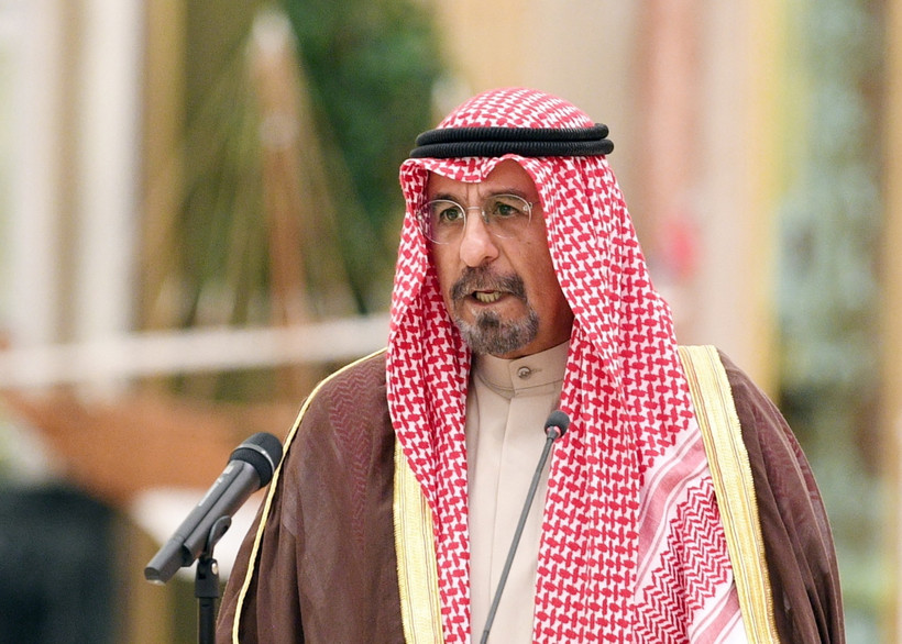 Ông Sheikh Mohammed Sabah al-Salem al-Sabah trong buổi lễ tuyên thệ nhậm chức Thủ tướng Kuwait tại Kuwait City ngày 17/1/2024. (Ảnh: AFP/TTXVN)