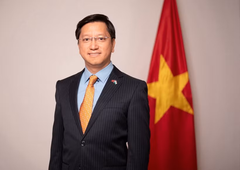 Đại sứ Việt Nam tại Ấn Độ Nguyễn Thanh Hải. (Ảnh: TTXVN phát)