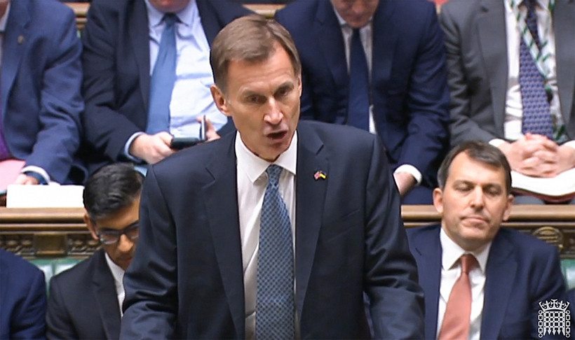 Bộ trưởng Tài chính Anh Jeremy Hunt. (Ảnh: AFP/TTXVN)