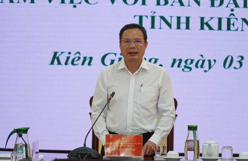 Thứ trưởng Bộ Lao động-Thương binh và Xã hội Lê Văn Thanh. (Ảnh: Văn Sĩ/TTXVN)