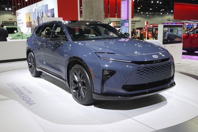 Một mẫu xe của Toyota Motor. (Ảnh: Kyodo/TTXVN)