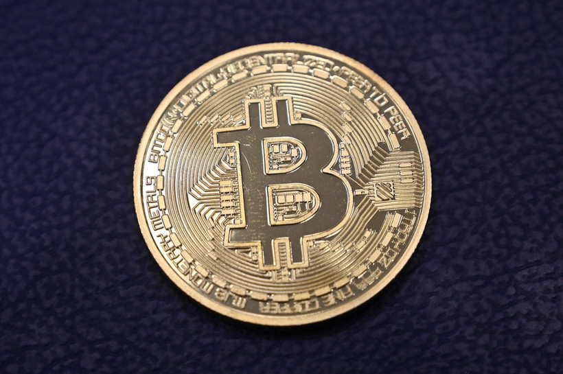 Đồng tiền kỹ thuật số Bitcoin. (Ảnh: AFP/TTXVN)
