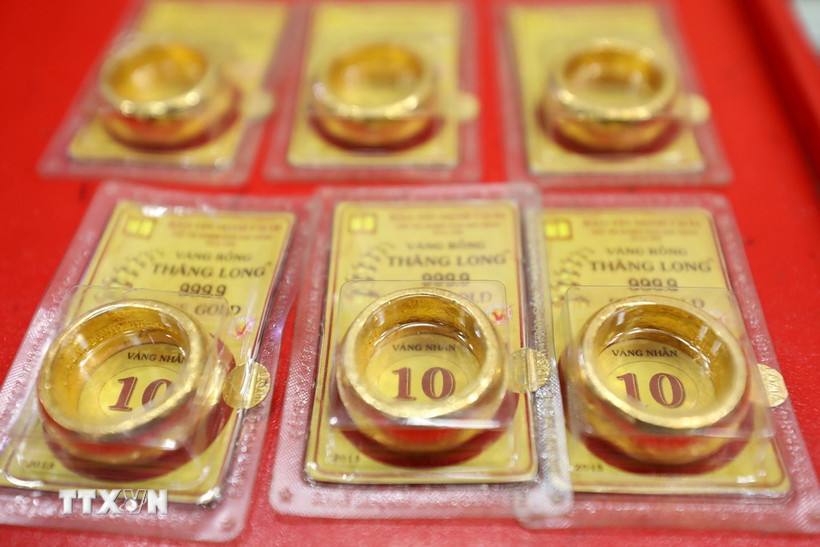 Vàng Rồng Thăng Long. (Nguồn: TTXVN)