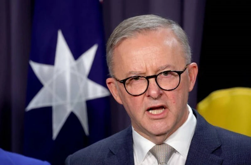 Thủ tướng Australia Anthony Albanese. (Ảnh: Getty Images/TTXVN)