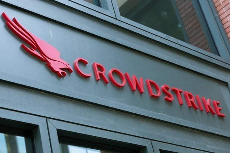 Văn phòng công ty an ninh mạng CrowdStrike tại Sunnyvale, California, Mỹ, ngày 19/7/2024. (Ảnh: Getty Images/TTXVN)