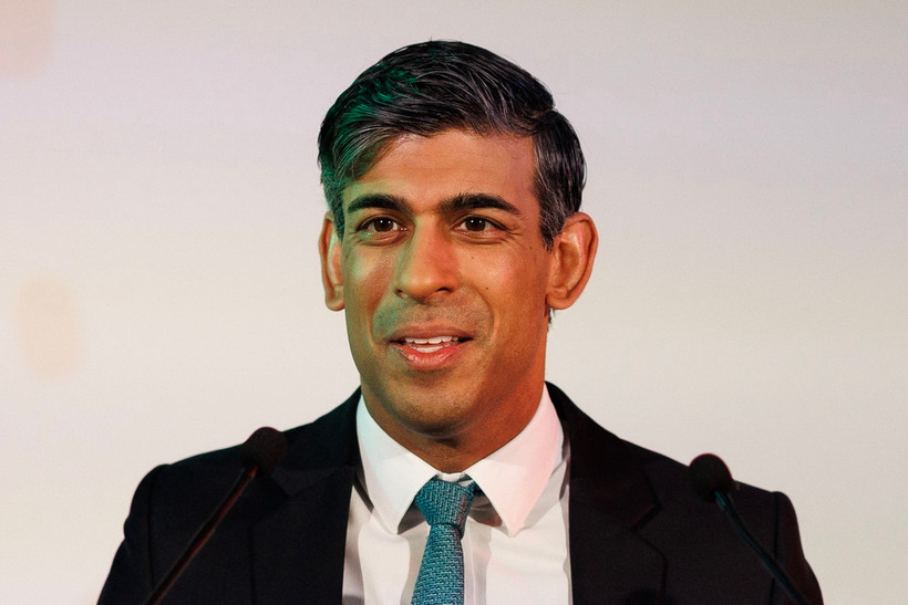 Thủ tướng Anh Rishi Sunak. (Ảnh: AFP/TTXVN) 