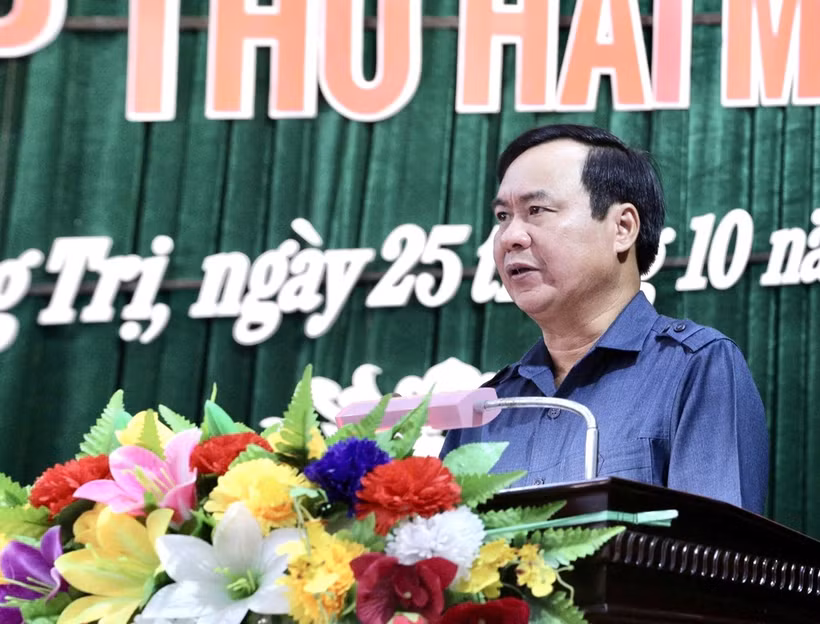 Ông Võ Văn Hưng giữ chức Thứ trưởng Bộ Nông nghiệp và Phát triển Nông thôn. (Ảnh: Nguyên Linh/TTXVN)