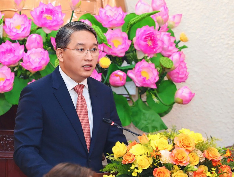 Tiến sỹ Nguyễn Hải Ninh, Ủy viên Ban Chấp hành Trung ương Đảng, Bí thư Ban Cán sự Đảng, Bộ trưởng Bộ Tư pháp. (Nguồn: Báo Chính phủ)