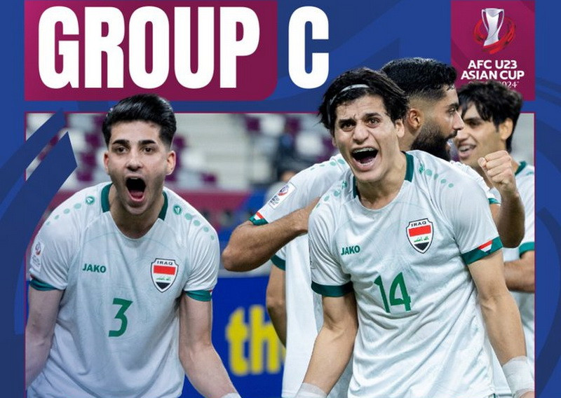 Các cầu thủ U23 Iraq. (Nguồn: AFC)