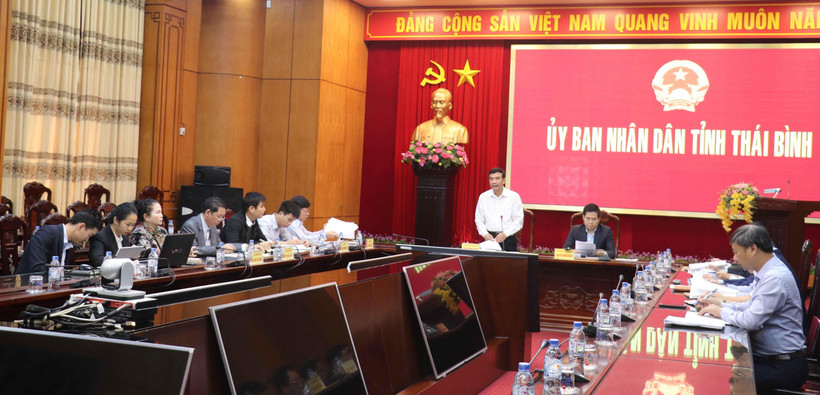 Quang cảnh buổi họp. (Ảnh: Nguyễn Công Hải/TTXVN) 