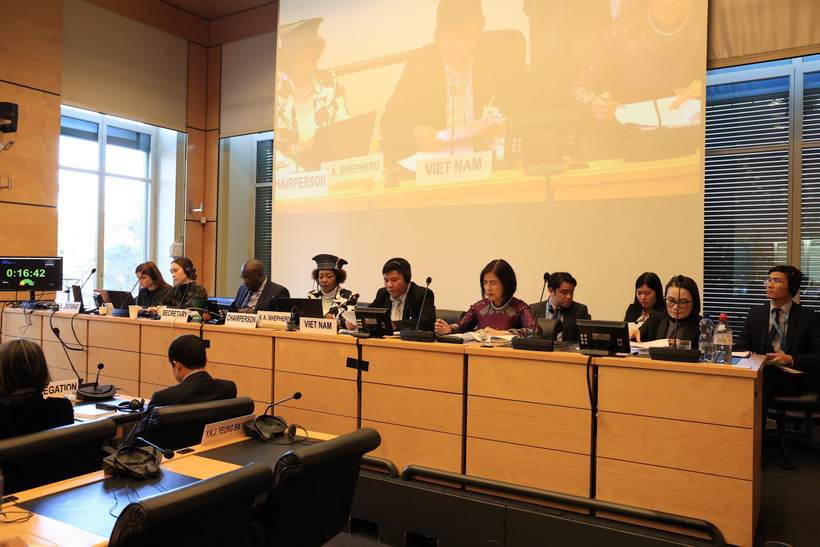 Quang cảnh phiên họp. (Ảnh: TTXVN phát)