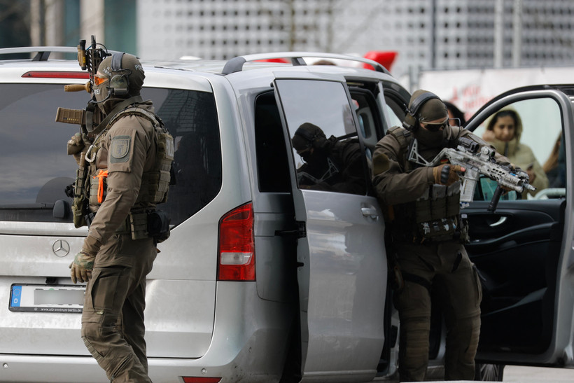 Cảnh sát Đức. (Ảnh: AFP/TTXVN)