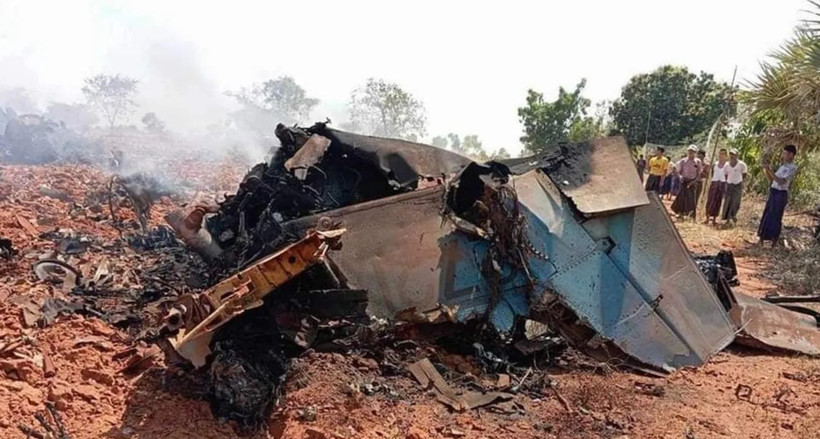 Đây là chiếc máy bay thứ 3 của nước này bị rơi trong vòng 4 tháng qua. (Nguồn: Medriva)