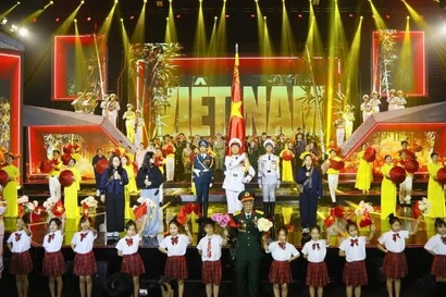 Hình ảnh từ buổi tổng duyệt chương trình Mệnh lệnh từ trái tim. (Nguồn: VTV)