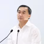 Thứ trưởng Bộ Y tế Trần Văn Thuấn. (Ảnh: TTXVN phát)
