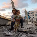 Các em nhỏ Palestine tại trại tị nạn ở Gaza. (Ảnh: THX/TTXVN phát)
