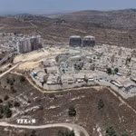 Một khu định cư của Israel đang được xây dựng tại Bờ Tây, gần Jerusalem. (Ảnh: THX/TTXVN phát)