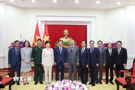 Tổng Bí thư Tô Lâm tiếp ông Park Chang Dal, Đặc phái viên của Tổng thống Hàn Quốc. (Ảnh: Thống Nhất/TTXVN)