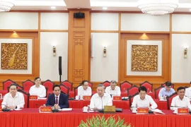 Tổng Bí thư Tô Lâm, Bí thư Quân ủy Trung ương phát biểu. (Ảnh: Thống Nhất/TTXVN)