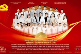 Chương trình hòa nhạc chính luận nghệ thuật đặc biệt “Mãi mãi niềm tin theo Đảng” sẽ được tổ chức tại Nhà hát Hồ Gươm, Hà Nội.