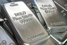 Giá bạc thế giới đã vượt mốc 66 USD/ounce. (Nguồn: Getty Images)