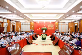 Tổng Bí thư, Chủ tịch nước Tô Lâm phát biểu. (Ảnh: Thống Nhất/TTXVN)