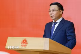Bộ trưởng Bộ Công Thương Lê Mạnh Hùng. (Nguồn: TTXVN)