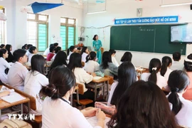 Học sinh tại một lớp học. (Ảnh minh họa. Nguồn: TTXVN)