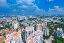 Một góc quận Long Biên, Hà Nội. Ảnh minh họa. (Nguồn: TTXVN)