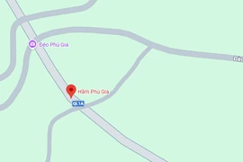 Vị trí xảy ra tai nạn.